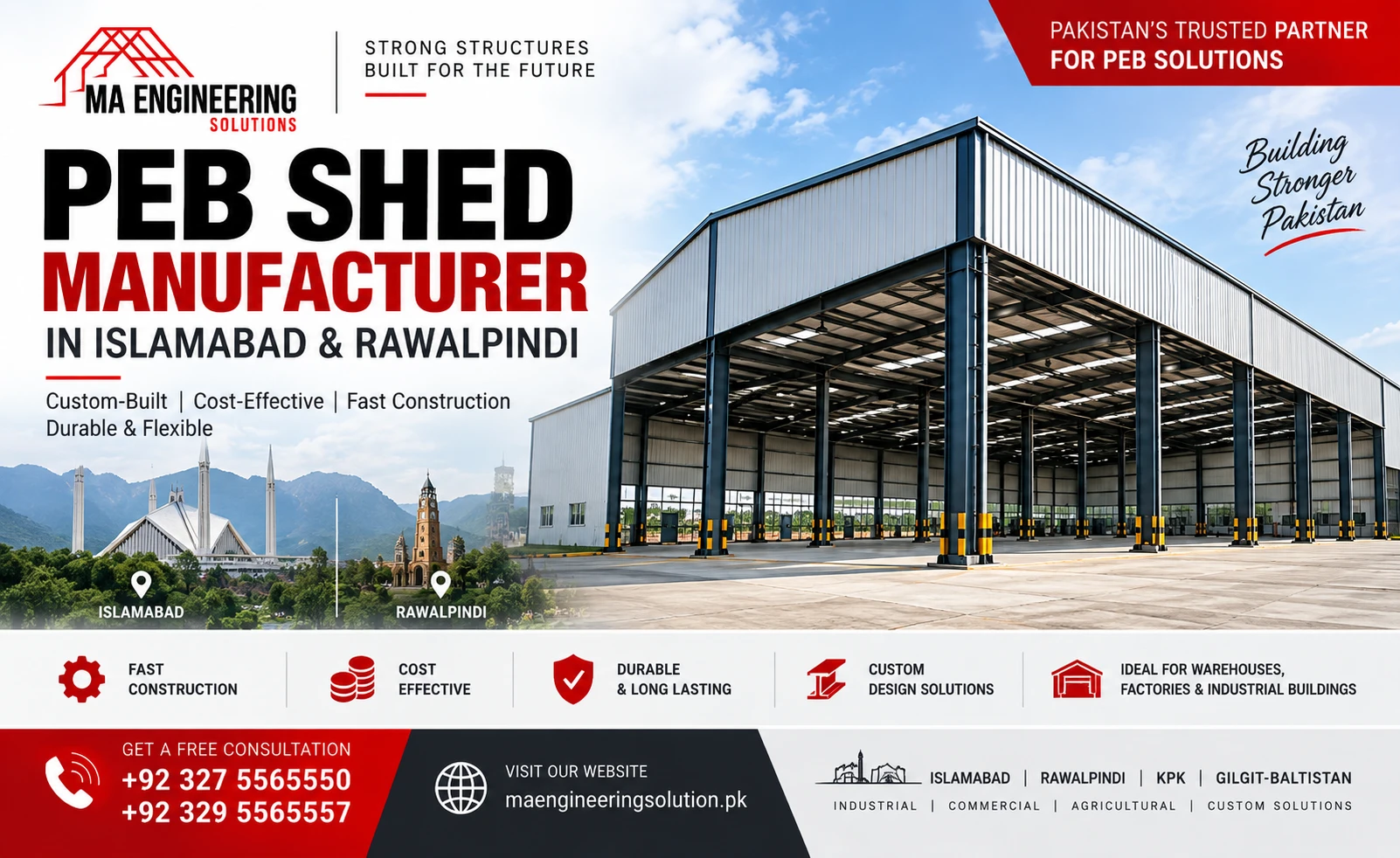 PEB Shed Manufacturer in Islamabad