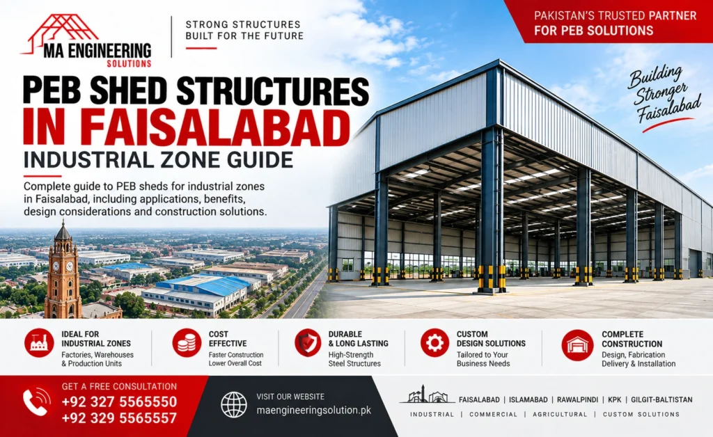 PEB Shed Structures in Faisalabad