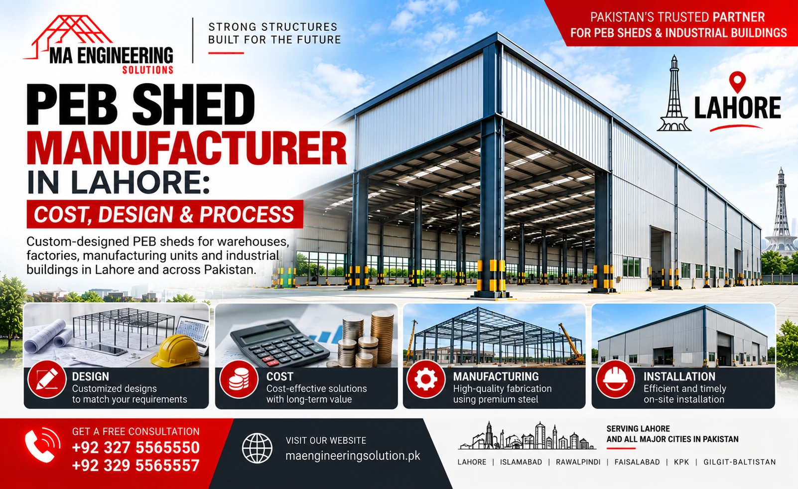 PEB shed manufacturer in Lahore